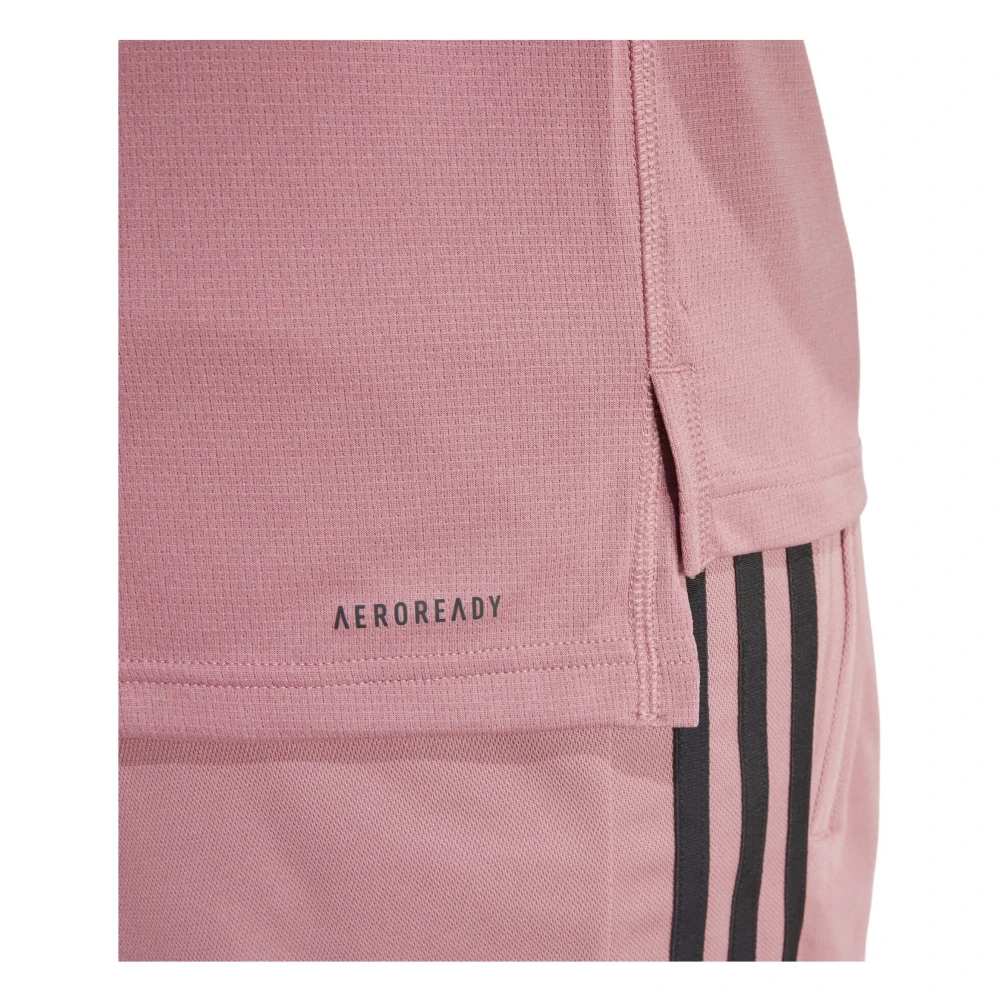 Adidas Trein Essentials Tee Longsleeve T-shirt Pink Heren