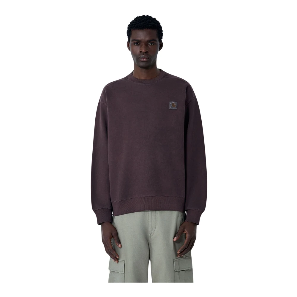 Carhartt Wip Men's Brown Vista Cotton Sweatshirt