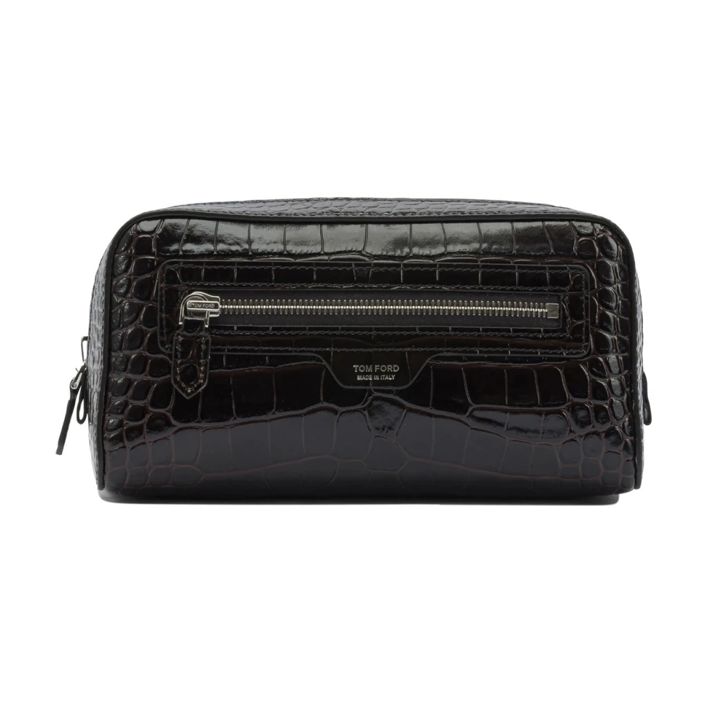Tom Ford Men's Brown Bags, One Size, Clutches Beauty Case