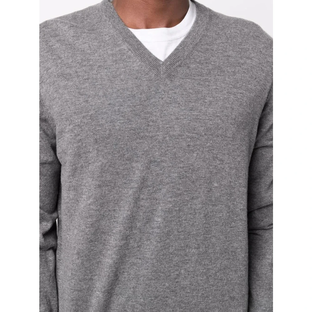 BRUNELLO CUCINELLI Cashmere Lithe Trui Gray Heren