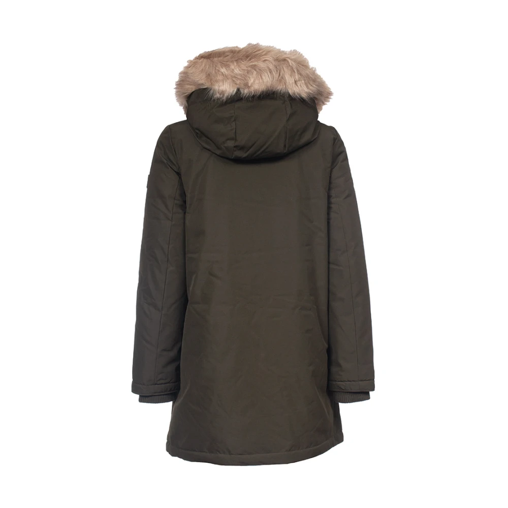 Ralph Lauren Parka met capuchon Green Dames
