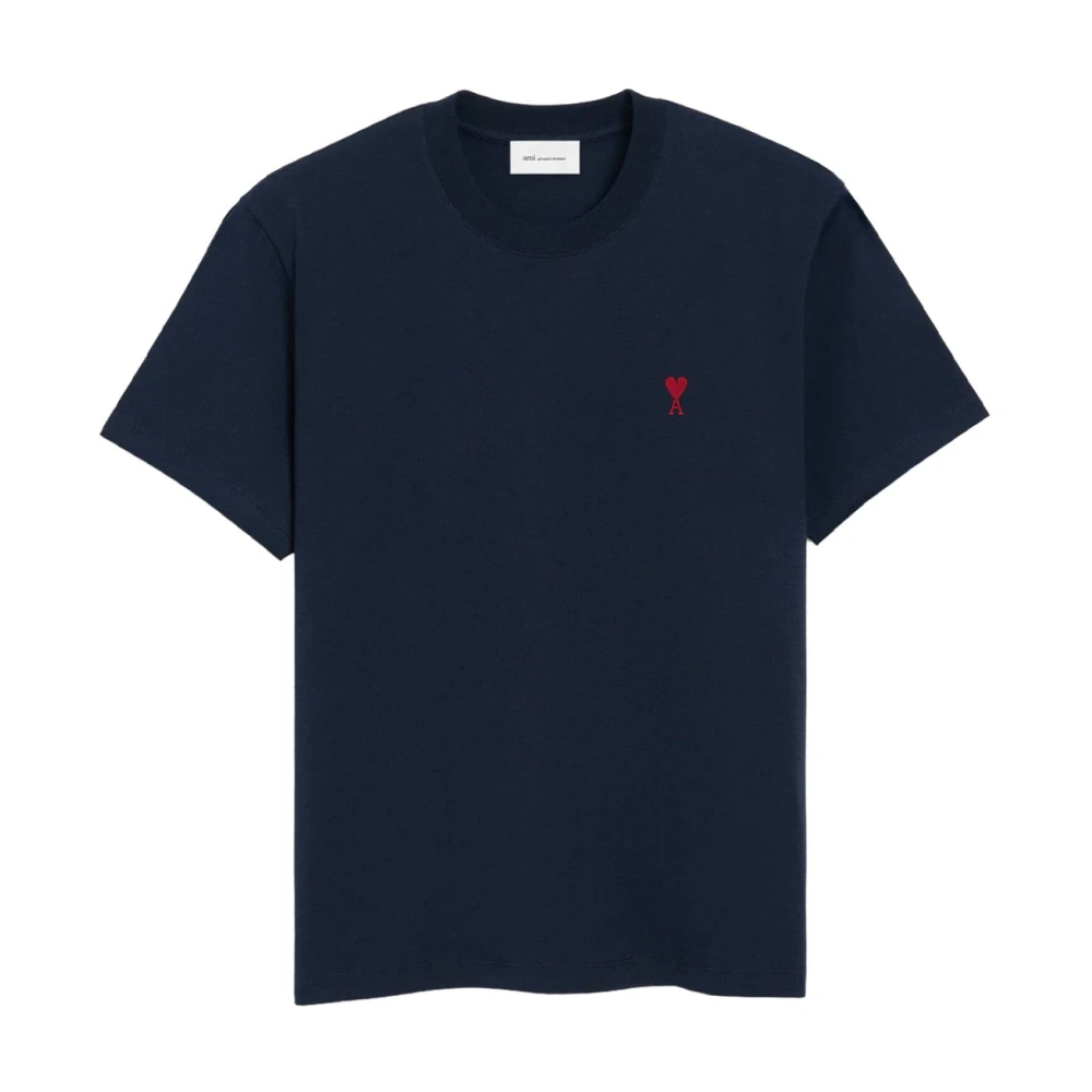 Ami Paris Uomo Blu Top, S, New,