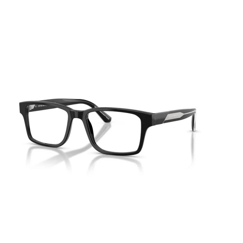 Emporio Armani Glasses, Male, 54 Mm, Optical Frame Black
