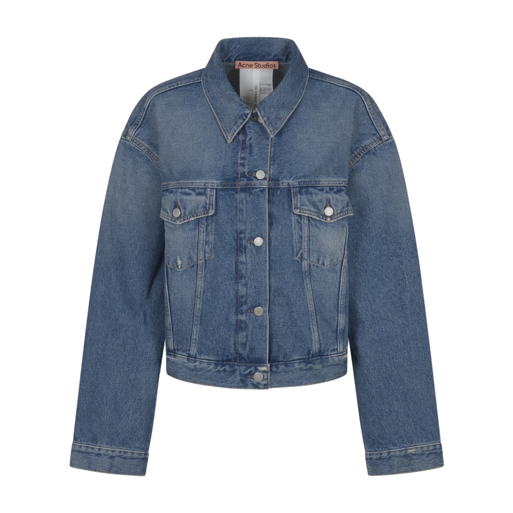 Acne Studios Stijlvolle Jassen voor Vrouwen Blue Dames