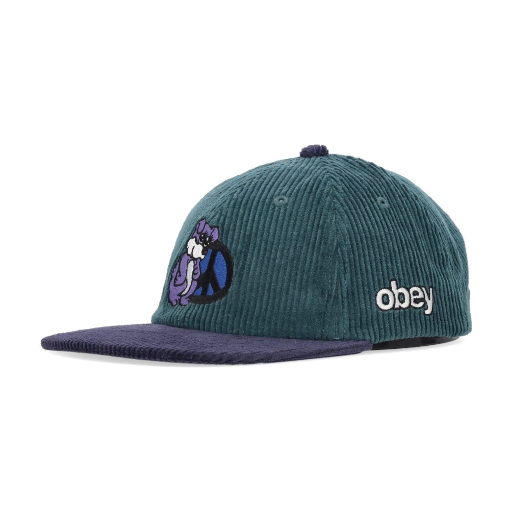 Obey Peace Paw 6 Panel Pet Multicolor Heren