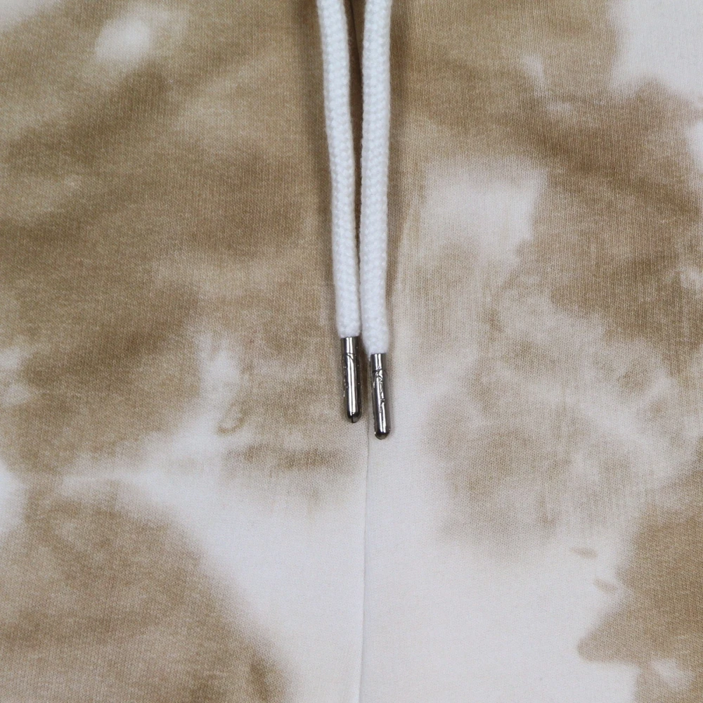 Karl Kani Tie Dye Sweatpants Wit zand Beige Heren