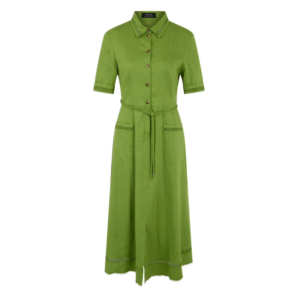 Marc Cain Women's Green Ac 21.41 W70 Shirt Dress - Shirt Dresses - M - Dresses