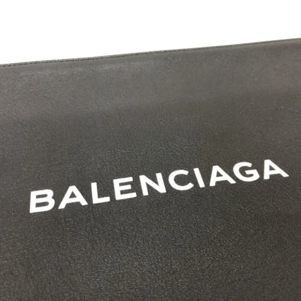 Balenciaga Vintage Pre-owned Leather balenciaga-bags Black Dames