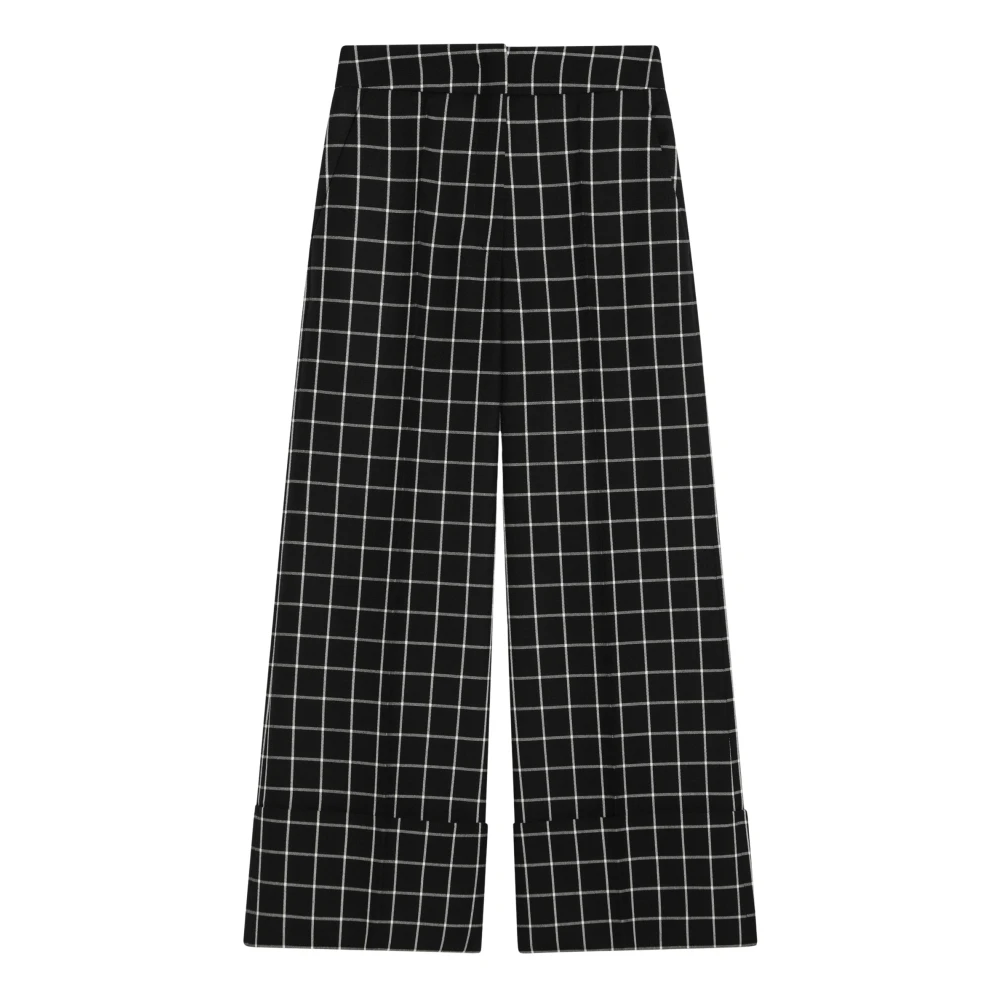 Valentino Garavani Regular Fit Broek Black Dames