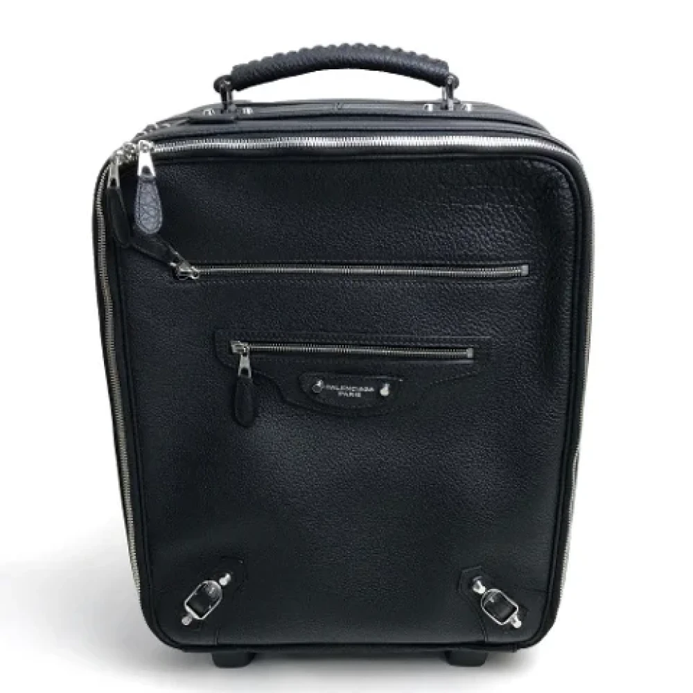 Balenciaga Vintage Pre-owned Leather balenciaga-bags Black Dames