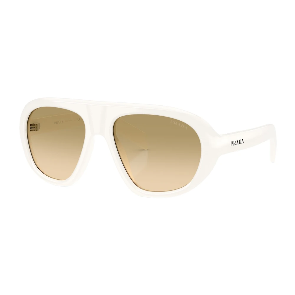 Prada White Sunglasses - Female - Sunglasses - 57 Mm - Accessories