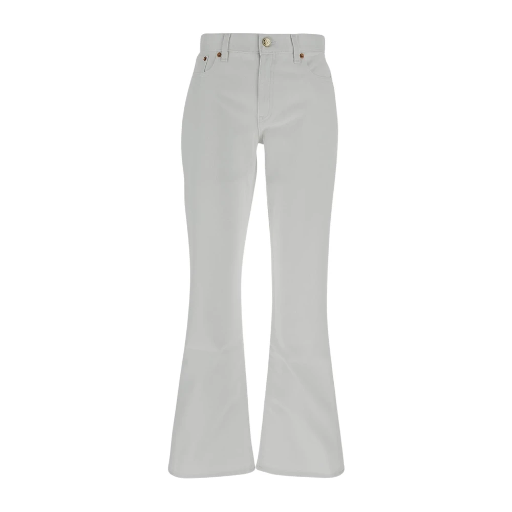 Valentino Flared Jeans voor Vrouwen White Dames