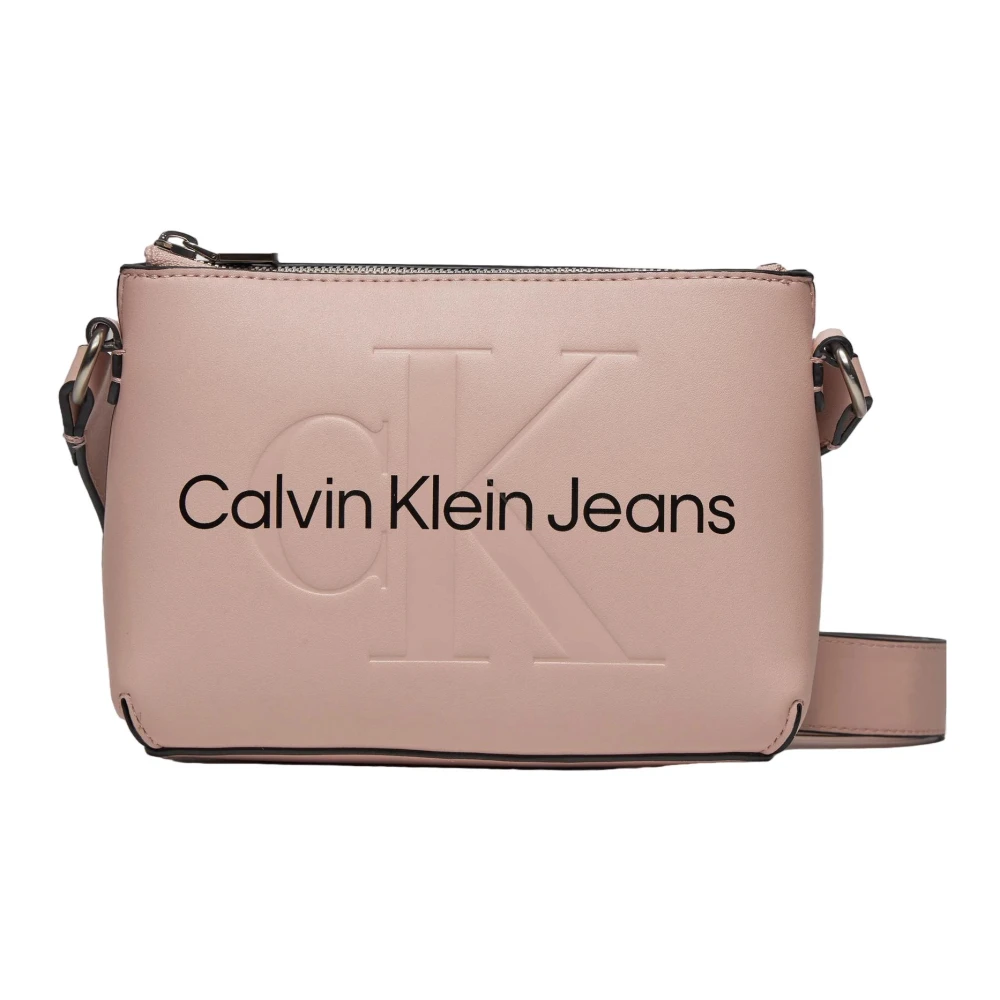Calvin Klein Jeans Dames Lente Zomer PU Tas Pink Dames