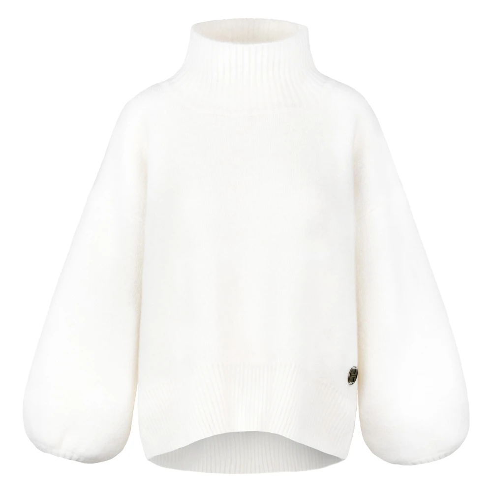 Hést Women's White Turtlenecks, S/M, Fam Turtleneck