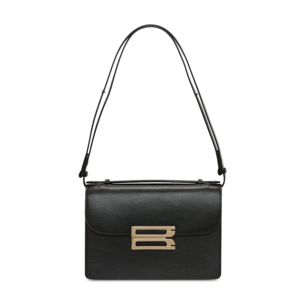 Victoria Beckham Women's Black Shoulder Bags, One Size, Chic Shoulder Bag Aw25