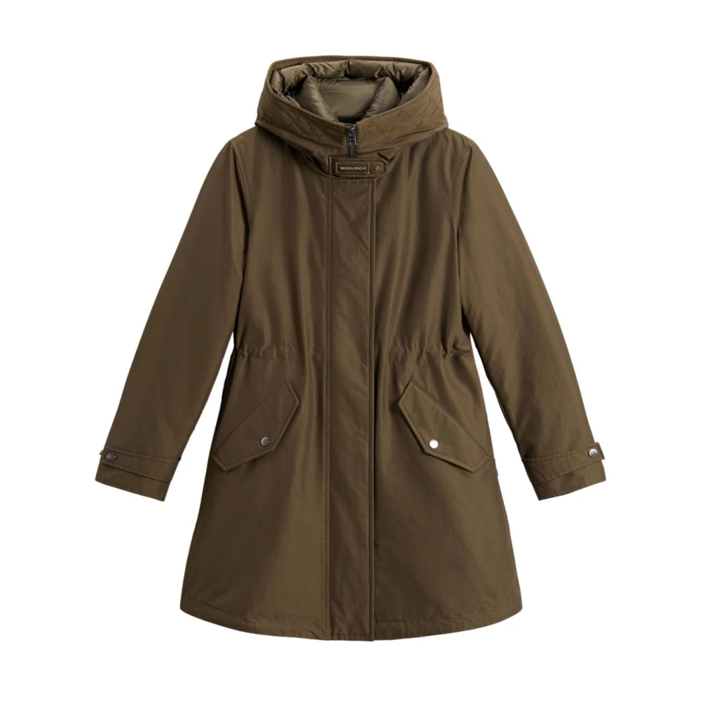 Woolrich - Coats > Parkas - Green - Woolrich - Modalova
