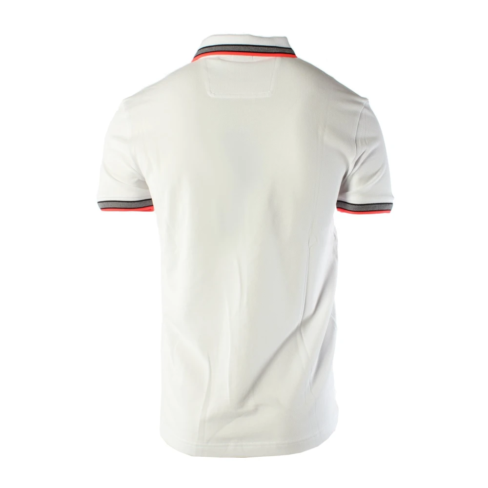 Hugo Boss Klassieke Witte Katoenen Poloshirt White Heren