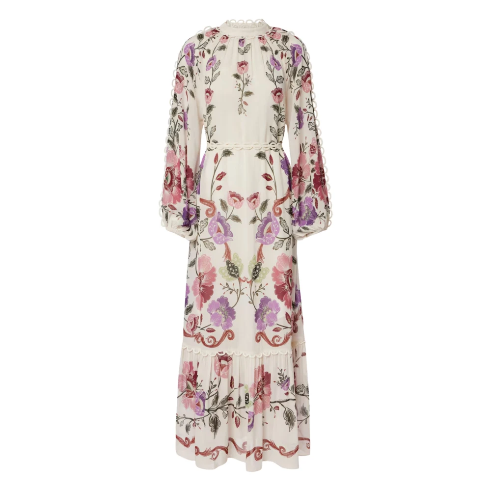 Farm Rio Women's Multicolor Maxi Dresses, S, Rococo Dress
