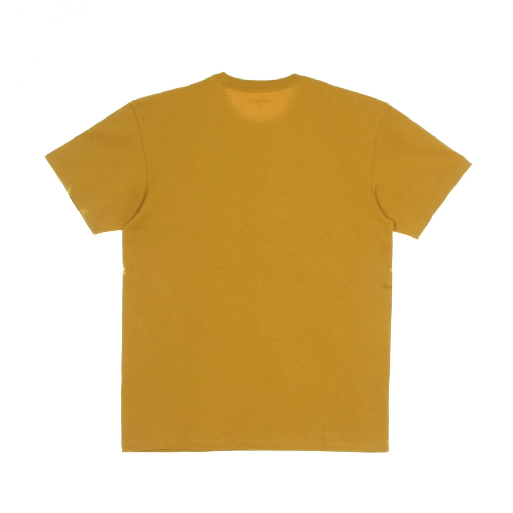 Carhartt WIP Heren Chase T-Shirt Helios Goud Yellow Heren