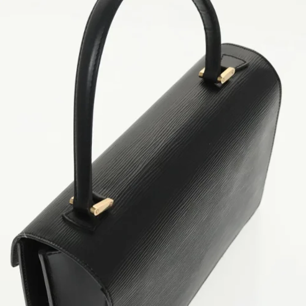 Louis Vuitton Vintage Pre-owned Leather handbags Black Dames