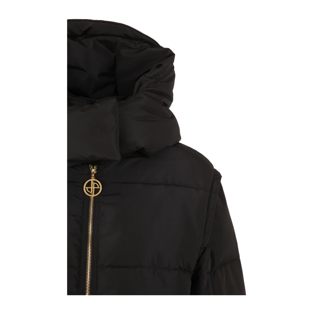 Patou Parka met afneembare mouwen Black Dames