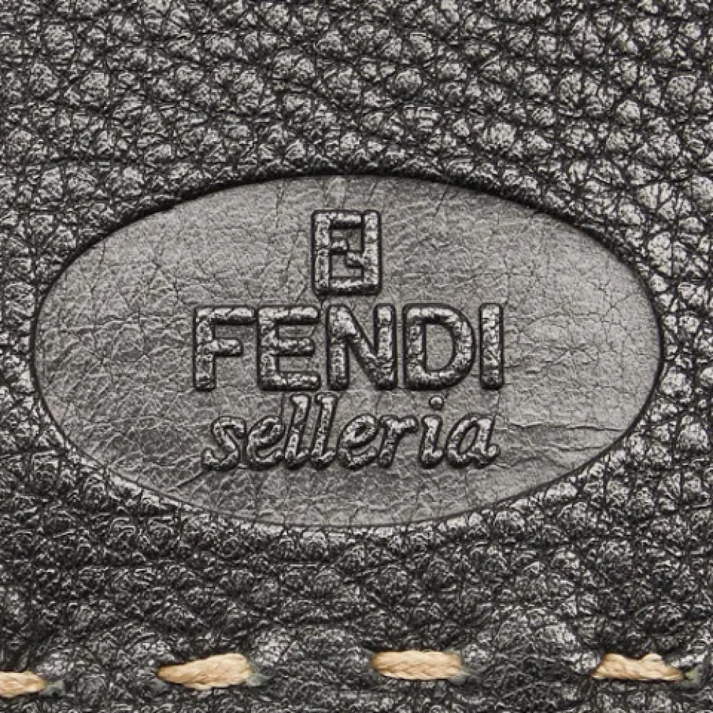 Fendi Vintage Pre-owned Leather wallets Blue Dames