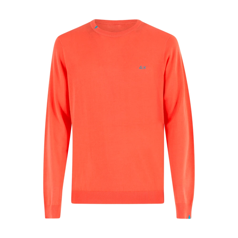 Sun68 Sweatshirts Orange Heren
