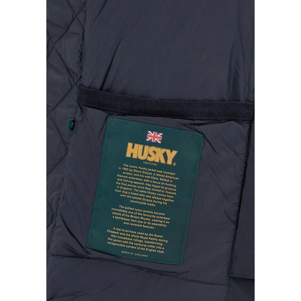 Husky Original Blauwe Husky Jas Blue Heren