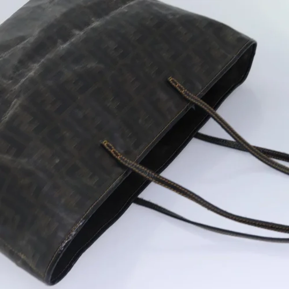 Fendi Vintage Pre-owned Canvas totes Brown Dames