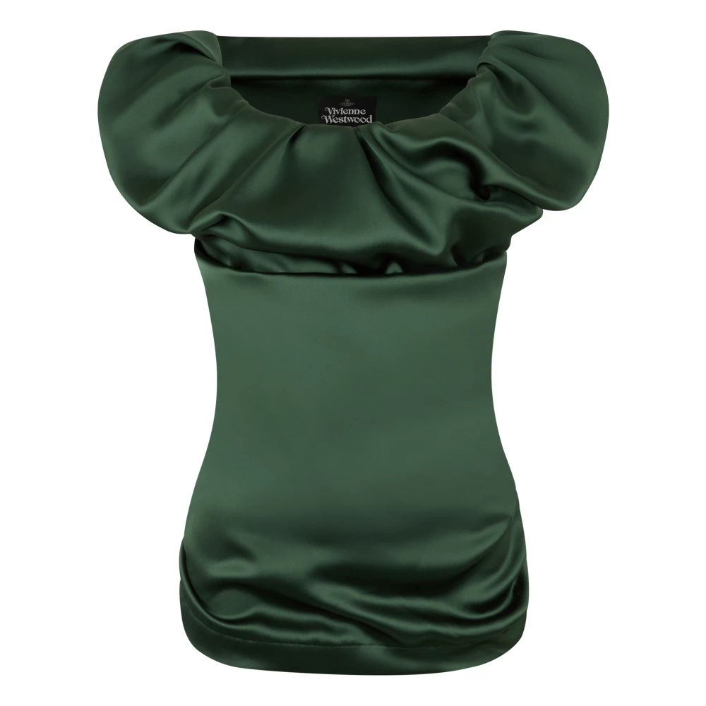 Vivienne Westwood Women's Green Sleeveless Top