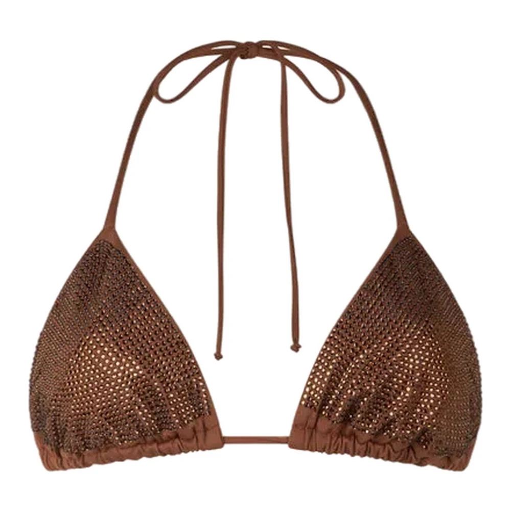 MC2 Saint Barth Kanten Bralette in Diverse Kleuren Brown Dames