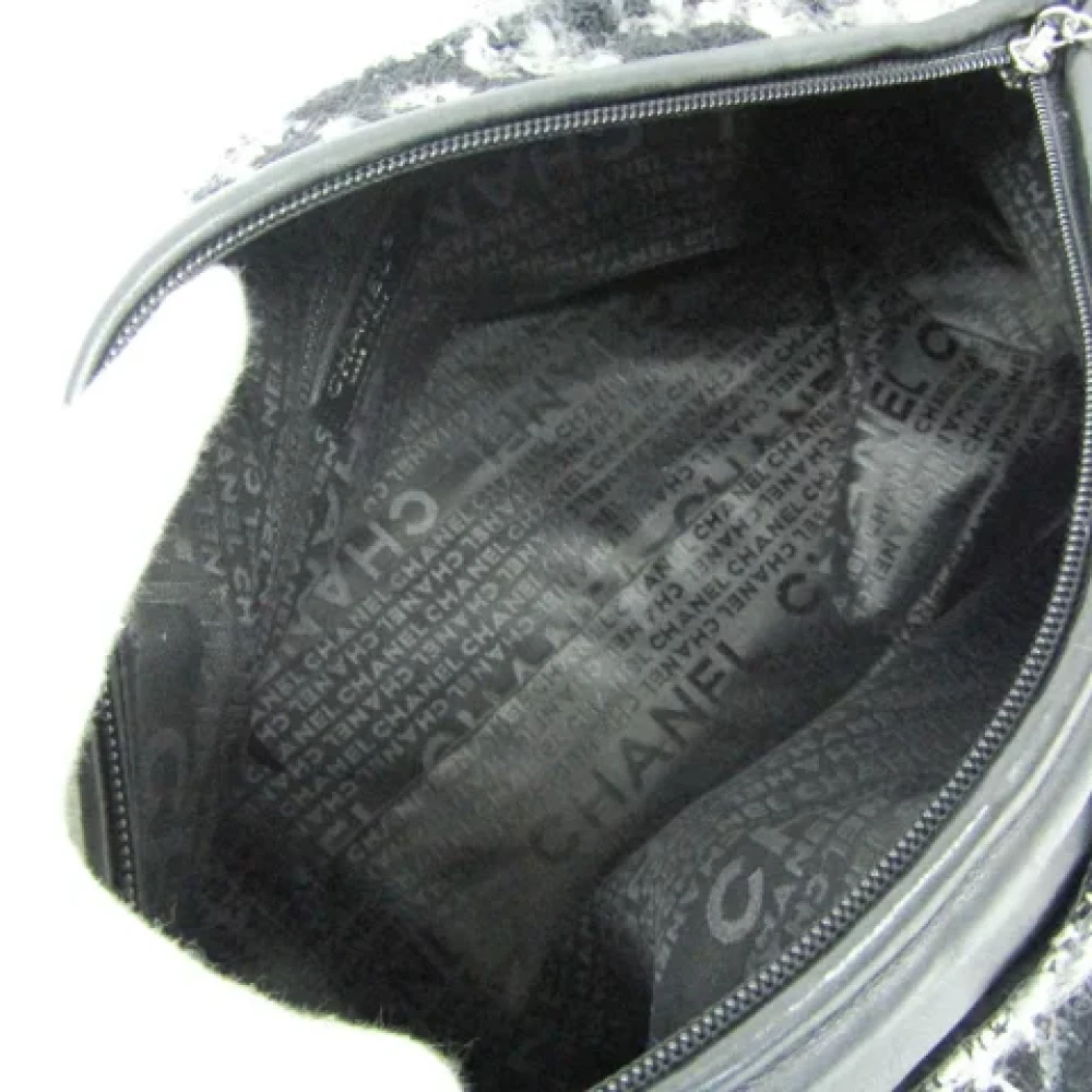 Chanel Vintage Pre-owned Fabric chanel-bags Black Dames