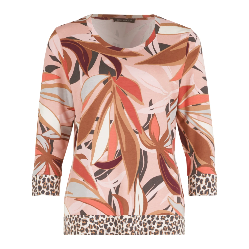 Betty Barclay Bloemenprint Basic Shirt Multicolor Dames