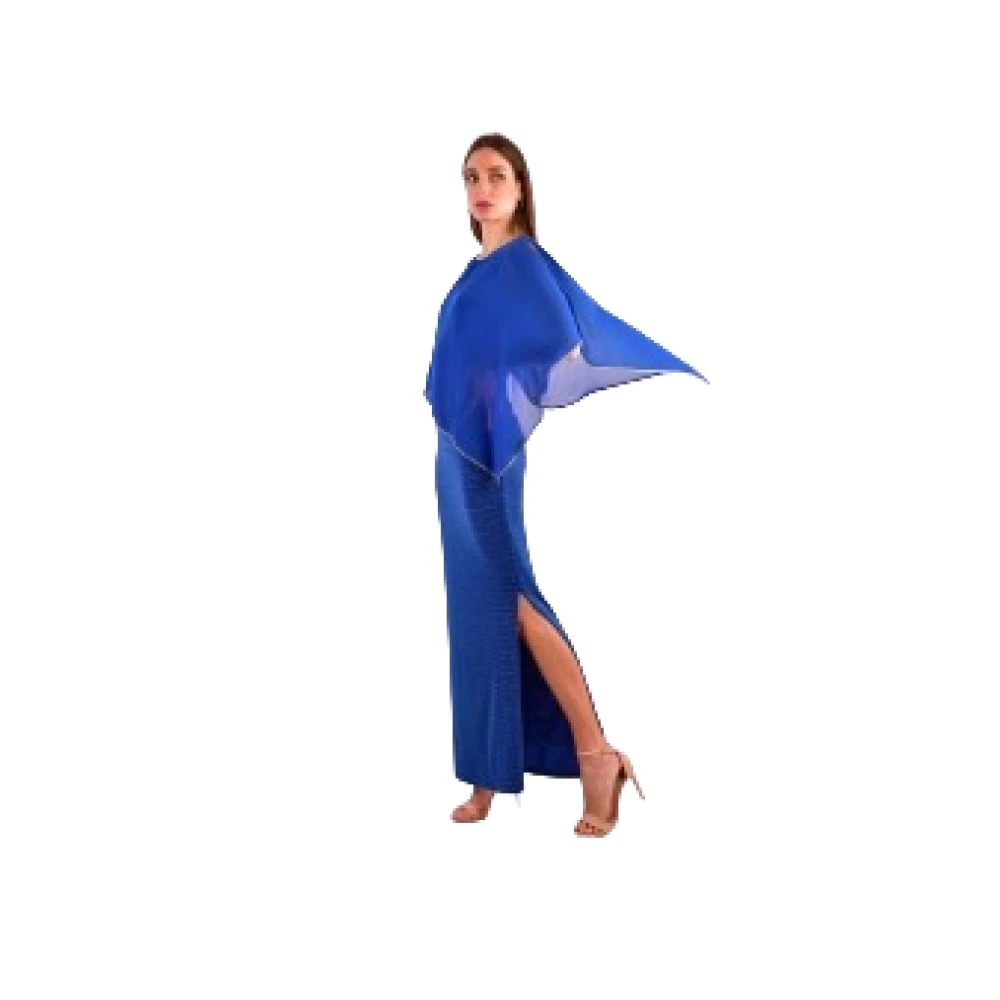 Frank Lyman Polyester Jurken Blue Dames