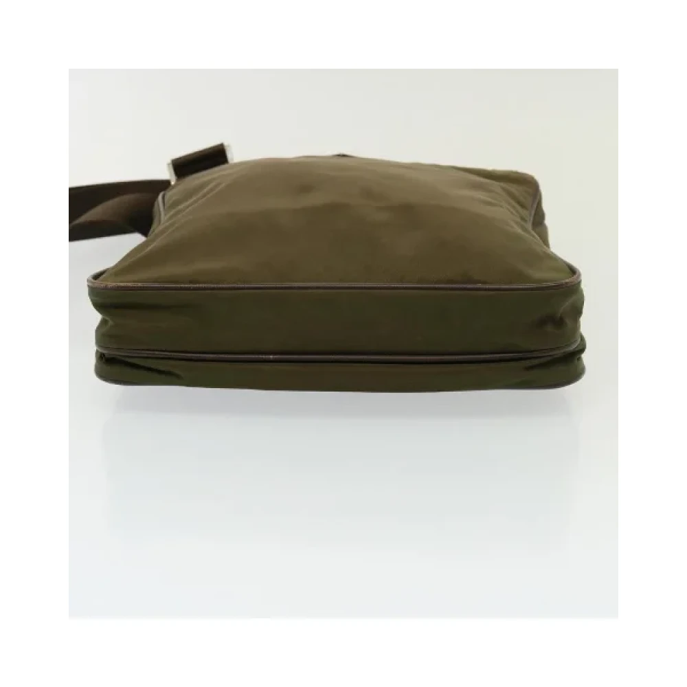 Prada Vintage Pre-owned Fabric prada-bags Brown Dames