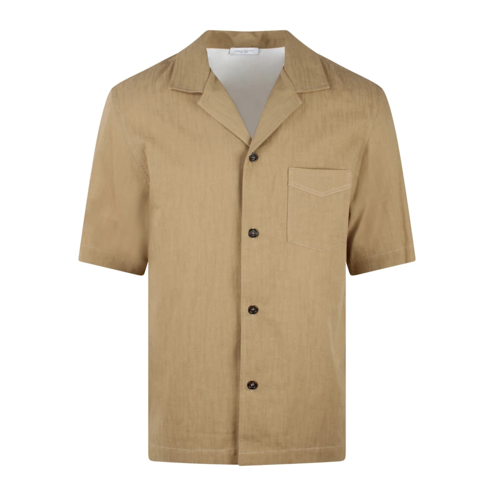 Shirts > Short Sleeve Shirts - - Paolo Pecora - Modalova