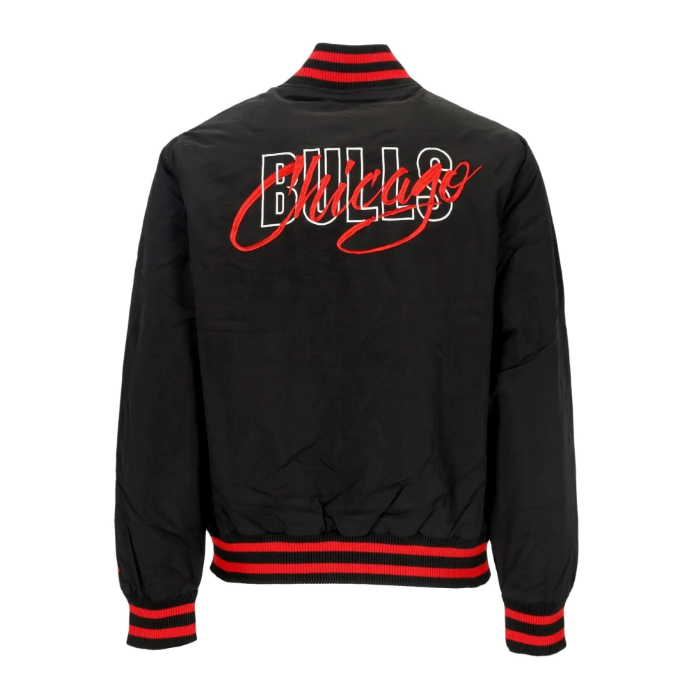 new era Chicago Bulls Bomberjack Zwart Rood Black Heren