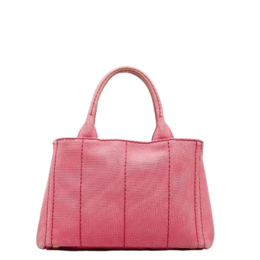 Prada Vintage Pre-owned Fabric prada-bags Pink Dames