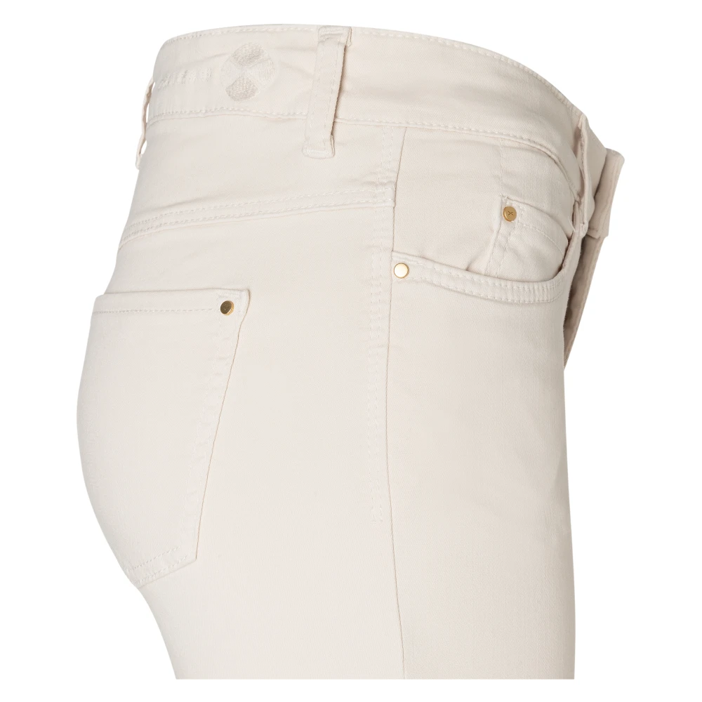 MAC Droom Denim Jeans Stijlvol en Comfortabel White Dames