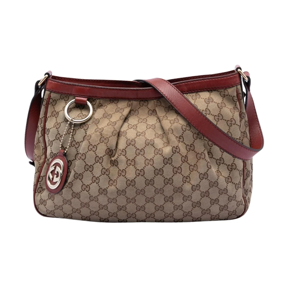 Gucci Vintage Damen Braun Pre-Owned Vintage Schultertasche