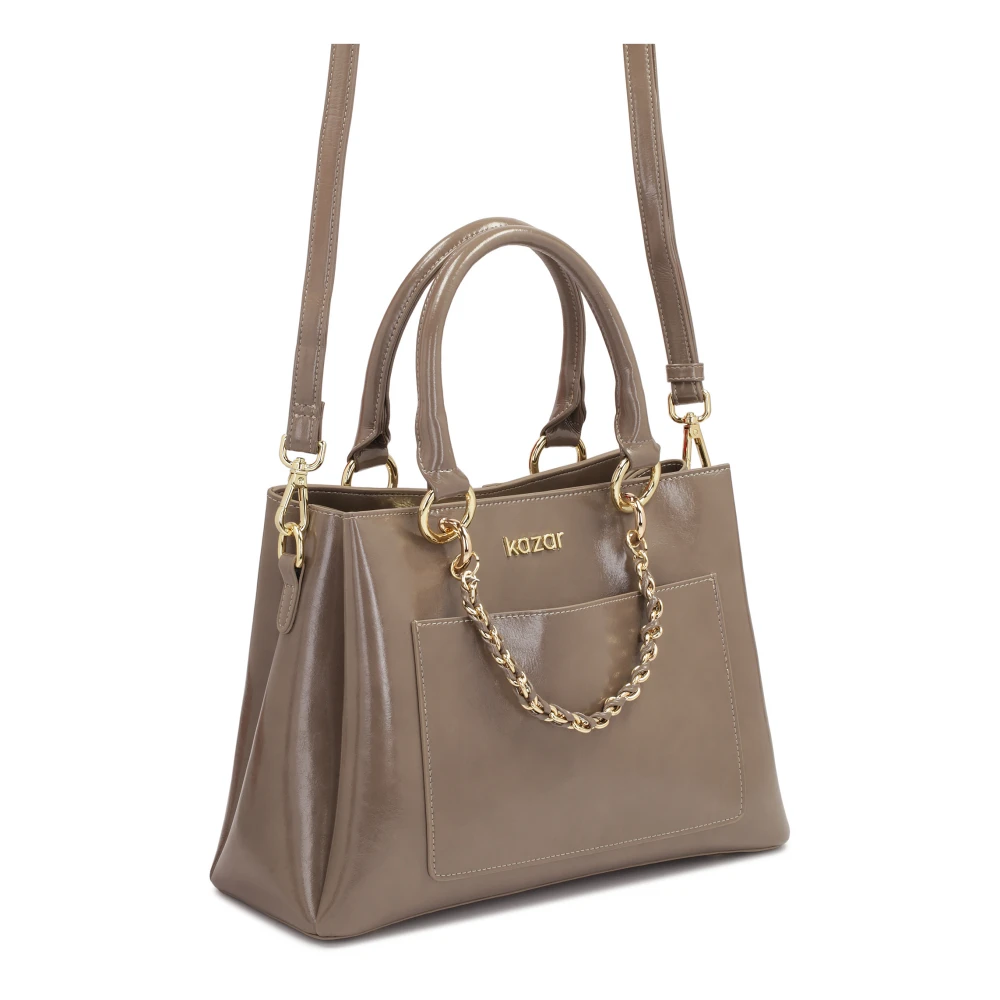 Kazar Elegante koffer in taupe kleur Beige Dames