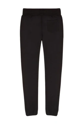 Svarta Slim Fit-bomullsbyxor