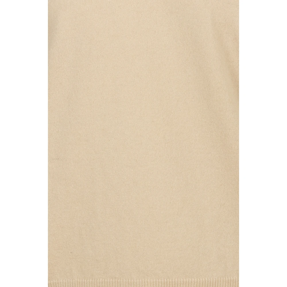 Gran Sasso Stijlvol Paricollo Mode Shirt Beige Heren