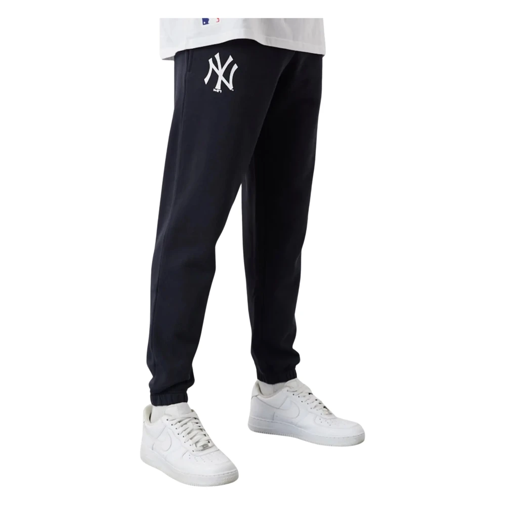 New era MLB Team Logo Jogger Broek Blue Heren