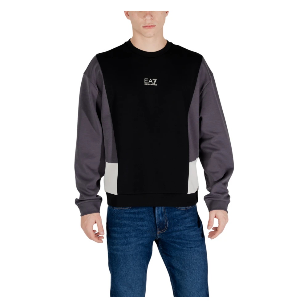 Emporio Armani EA7 Lente Zomer Sweatshirt Black Heren
