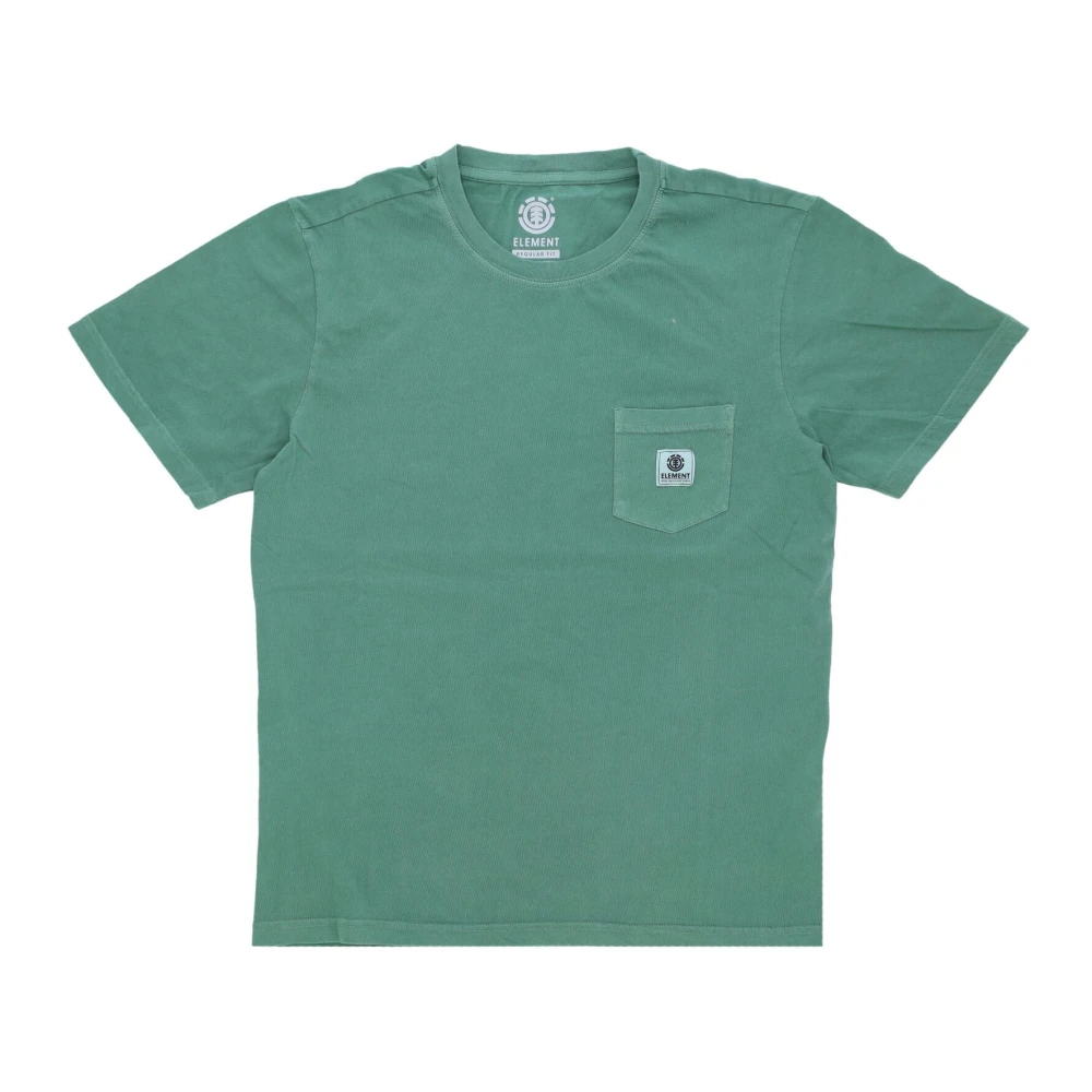 Element Zak Pigment Tee Groen T-shirt Green Heren