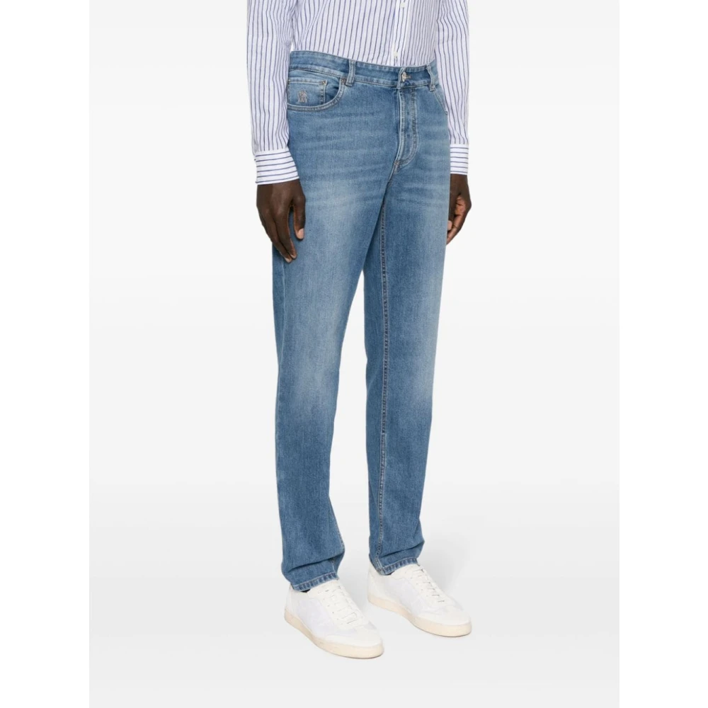 BRUNELLO CUCINELLI Stijlvolle Jeans Blue Heren