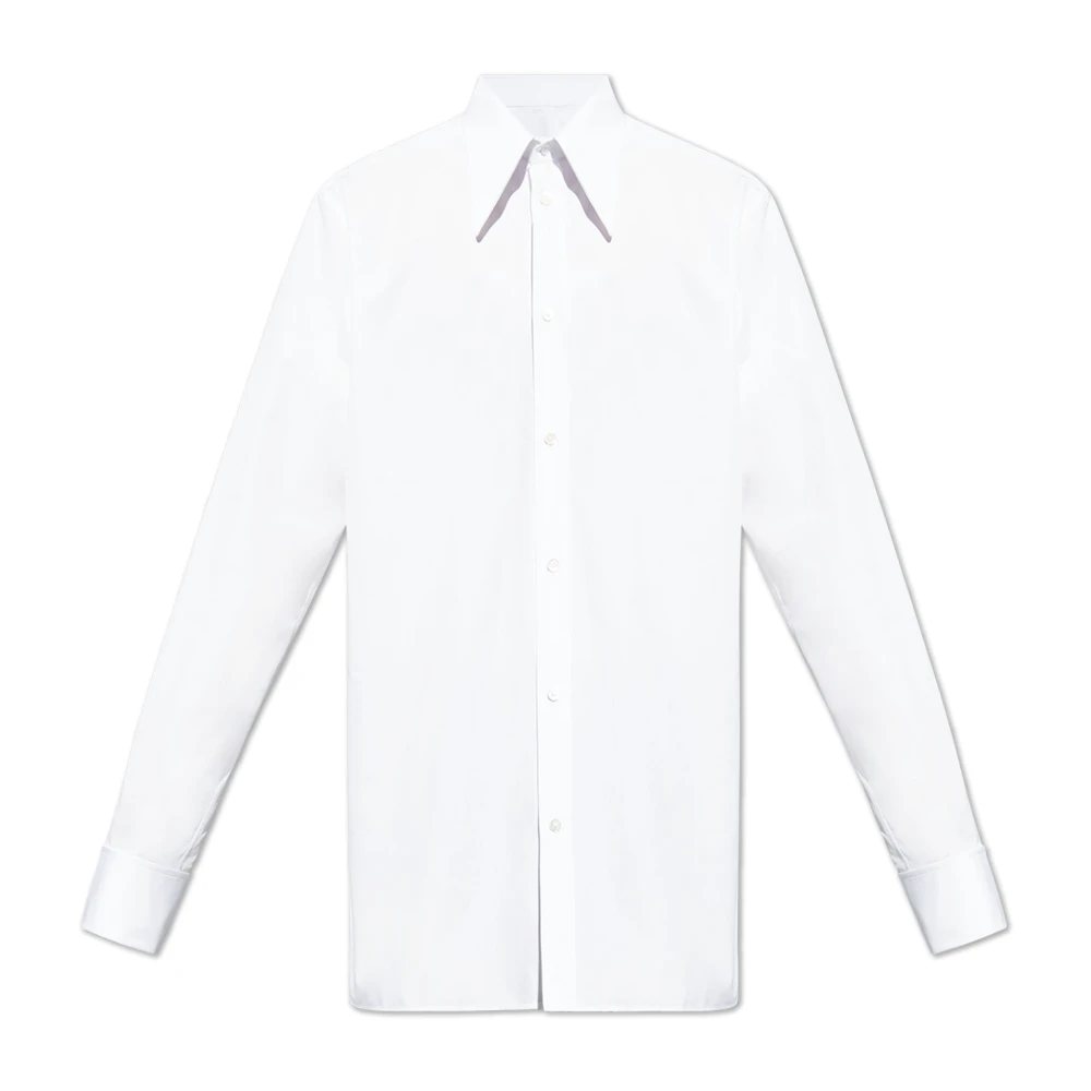 Maison Margiela Katoenen shirt White Heren