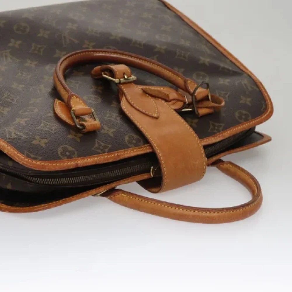 Louis Vuitton Vintage Pre-owned Canvas handbags Brown Dames