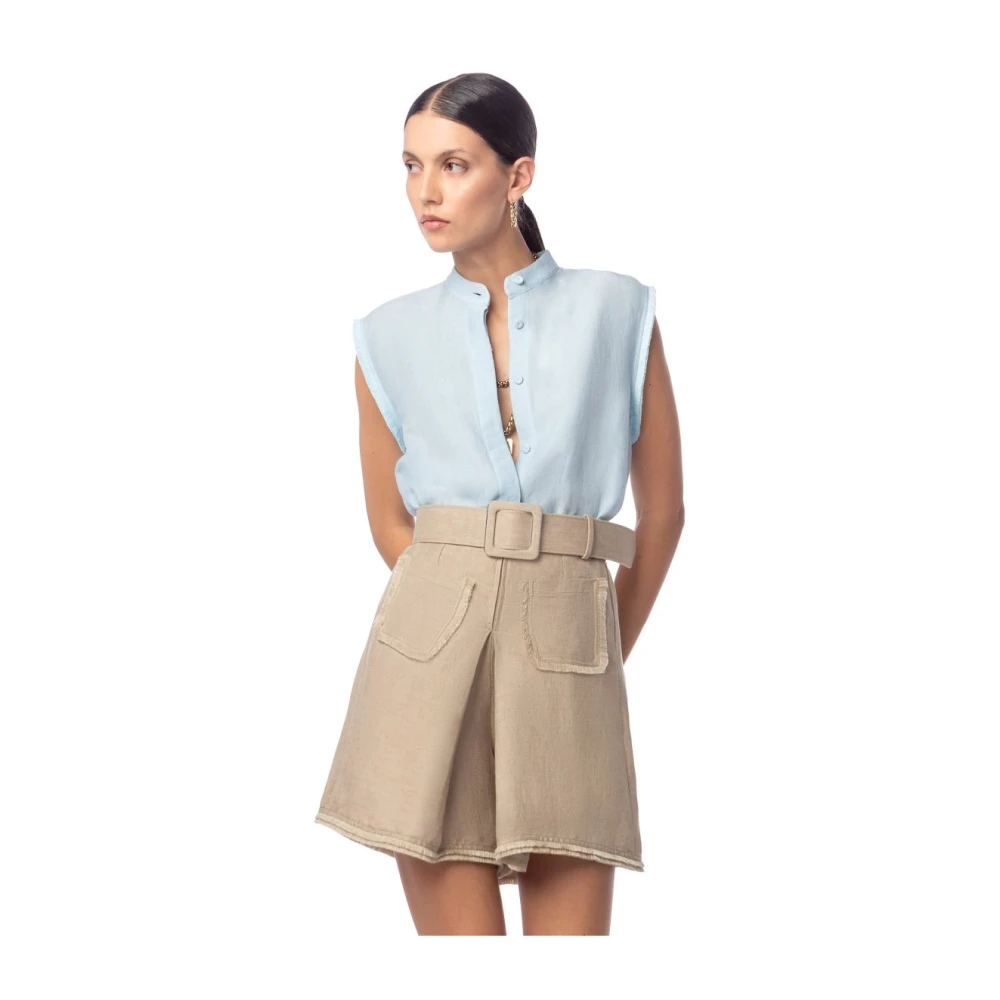 MVP wardrobe Antibes Shorts Beige Dames